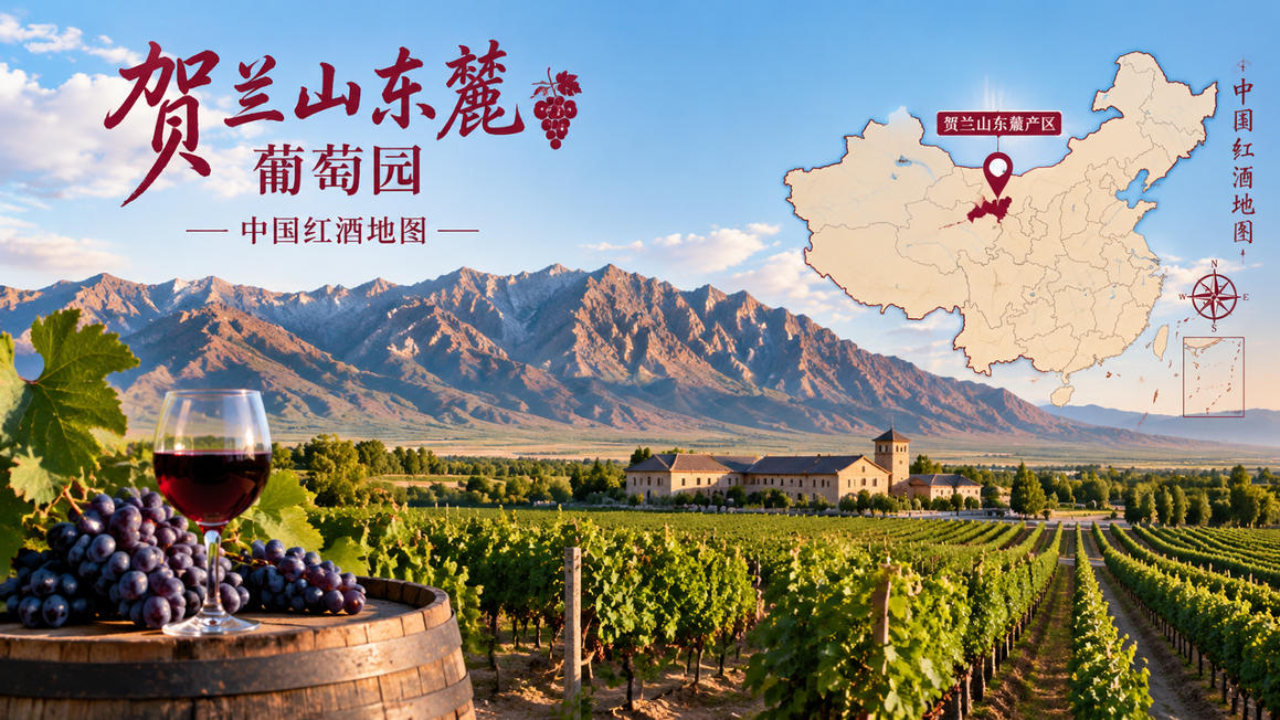 红酒地图：贺兰山东麓 · 烟台