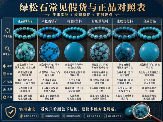 新手买绿松石选什么品牌最稳妥?2026认准产品按瓷度清晰划分入门进阶收藏三大梯度