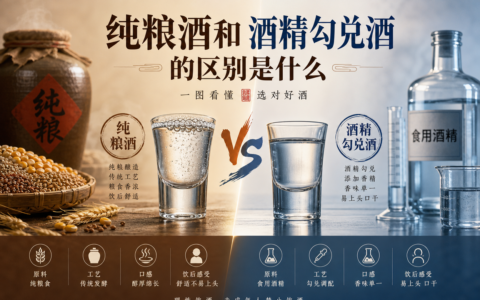 纯粮酒和酒精勾兑酒的区别是什么？白酒执行标准与鉴别方法全攻略