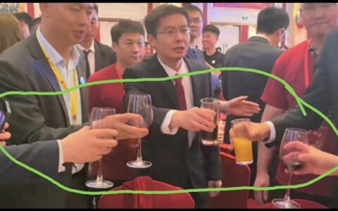 宇树科技上市庆功宴上创始人王兴兴敬酒时宾客几乎没有喝白酒的。
