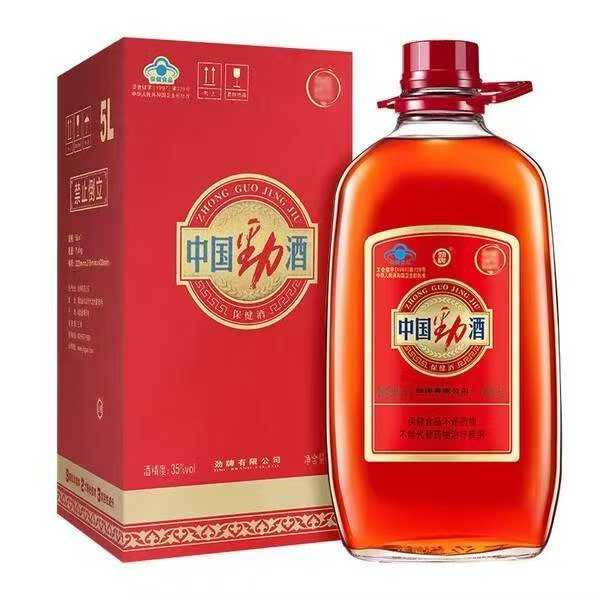 中国劲酒35度 5L大桶 约10斤装 到手348