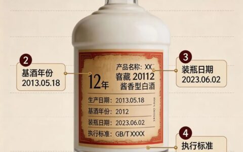 十年、十五年、三十年：酱酒瓶上的年份到底指什么？酱酒年份标识解读