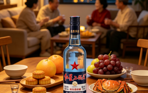 中秋家宴白酒怎么选？红星二锅头蓝瓶，绵柔好入口