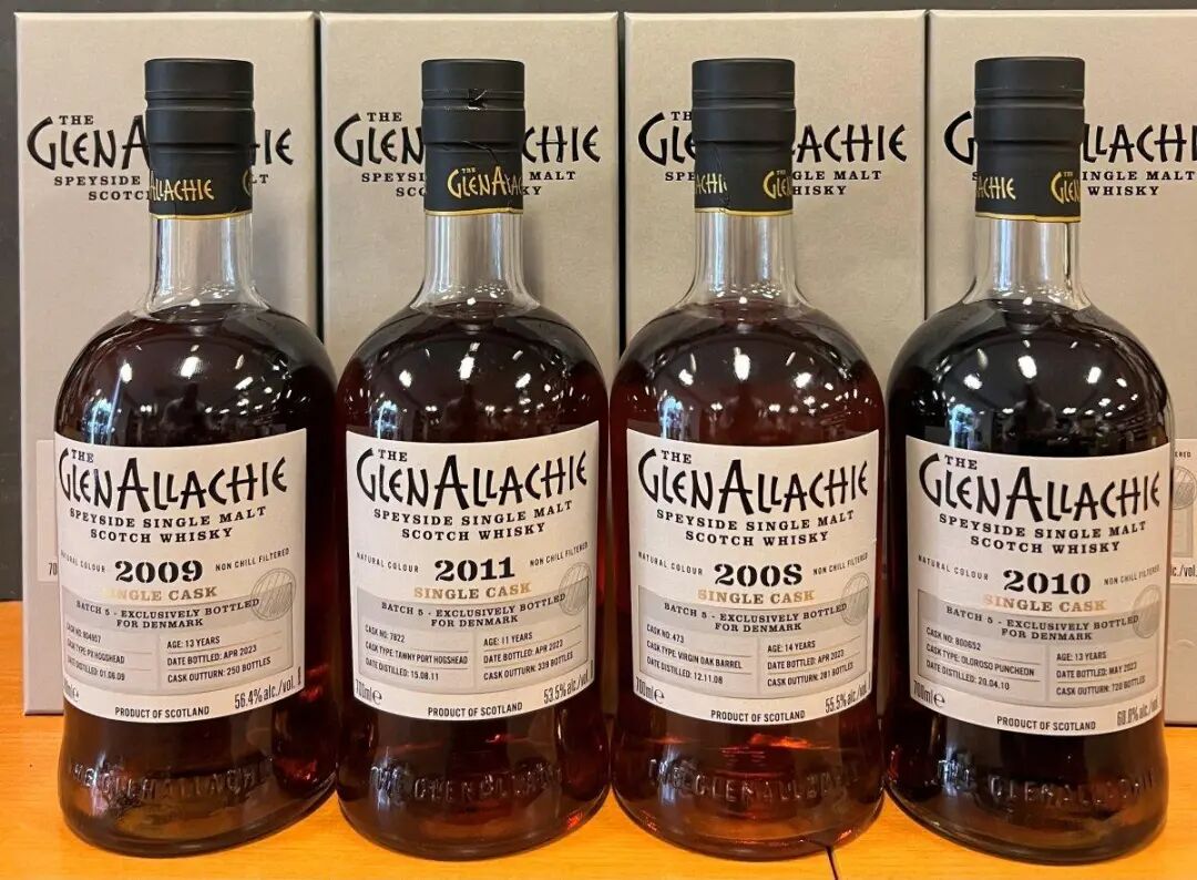 GlenAllachie 2010 Single Cask Batch 5 Denmark Oloroso Puncheon 60,8% - 70 cl - Whisky - Vinspecialisten Randers