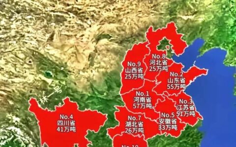 2025年全国白酒消耗量前十名的省份！