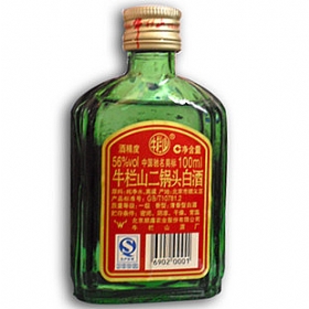 二锅头56度100ml(绿瓶)