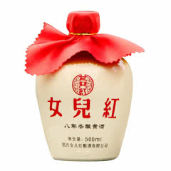 女儿红 冬酿八年陈善酿酒半甜 酒