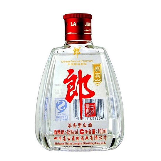 郎酒 嘉宾郎45度100毫升（小酒）