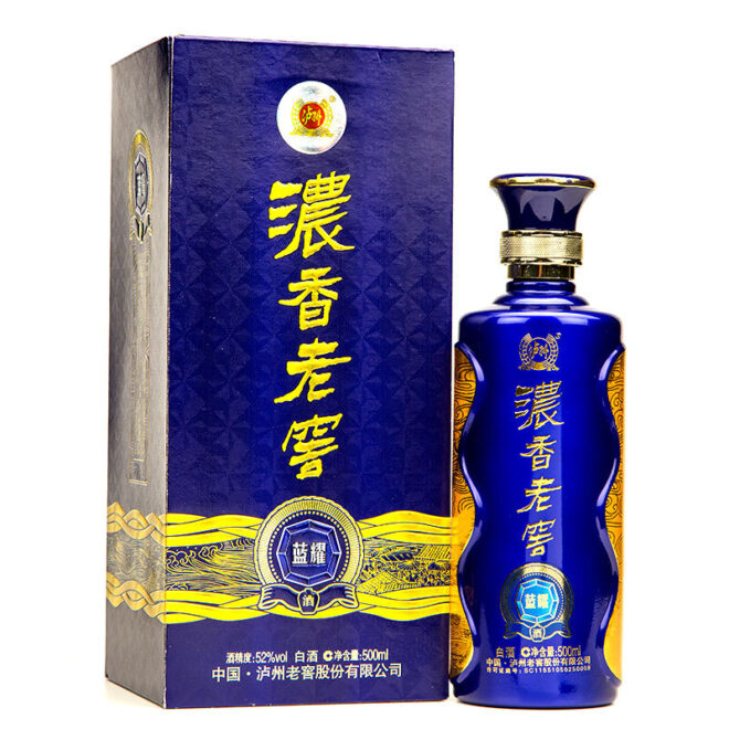 泸州老窖浓香老窖52度500毫升（蓝耀）