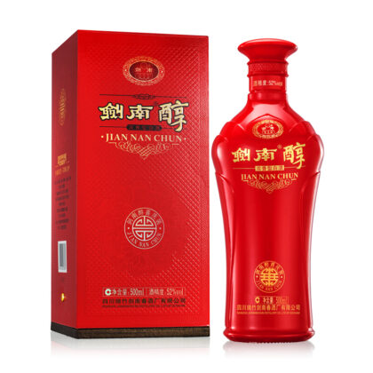 剑南春剑南醇52度500毫升（喜庆装）