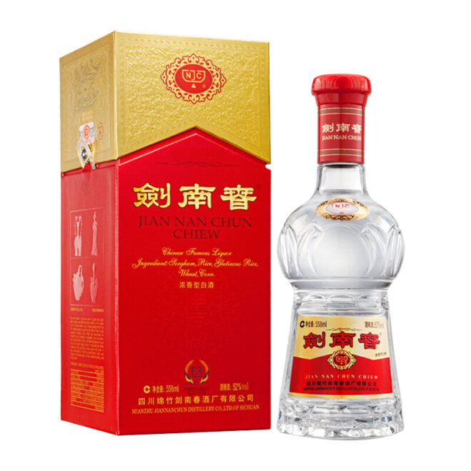 剑南春水晶剑52度558毫升（558ml）