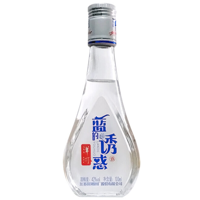 洋河蓝的诱惑42度100毫升（白色款）