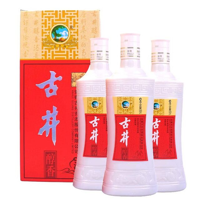 古井醇香45度500毫升（3瓶装） 产品图