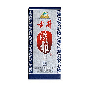 古井花系淡雅38度425毫升（兰花） 产品图