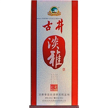 古井花系淡雅38度450毫升（红花） 产品图
