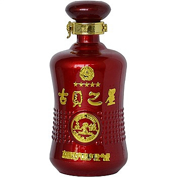 古贝春 古贝之星39度500毫升（五星级） 产品图