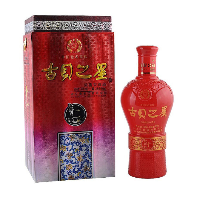 古贝春 古贝之星38度500毫升（乾坤仁和-仁酒） 产品图