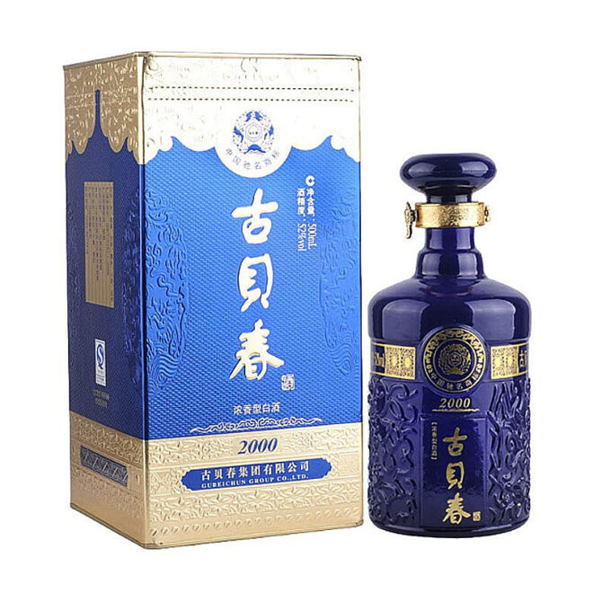 古贝春52度500毫升（2000） 产品图