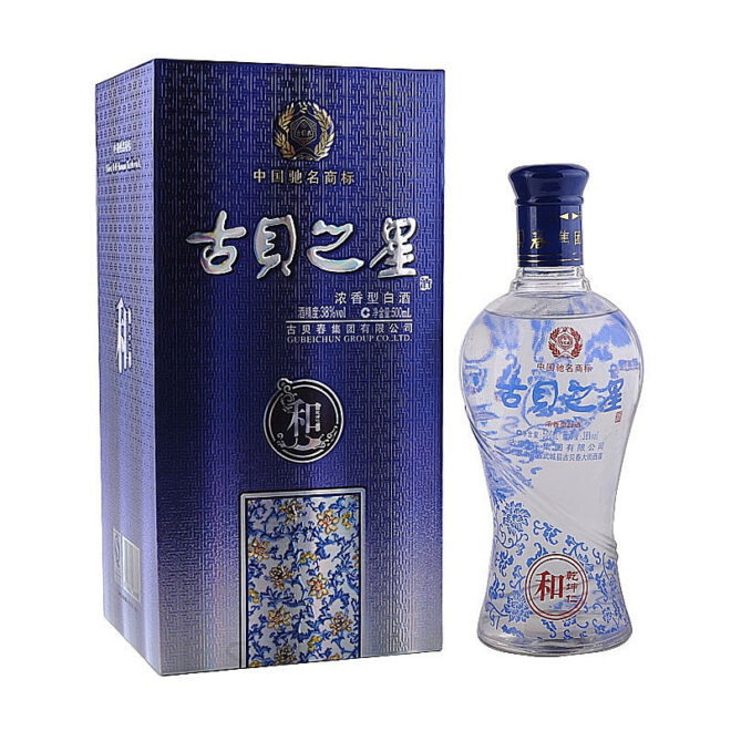 古贝春 古贝之星38度500毫升（乾坤仁和-和酒） 产品图