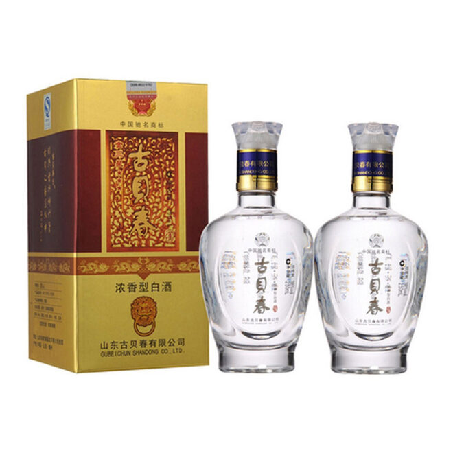 古贝春38度250毫升（金三星2瓶套装） 产品图
