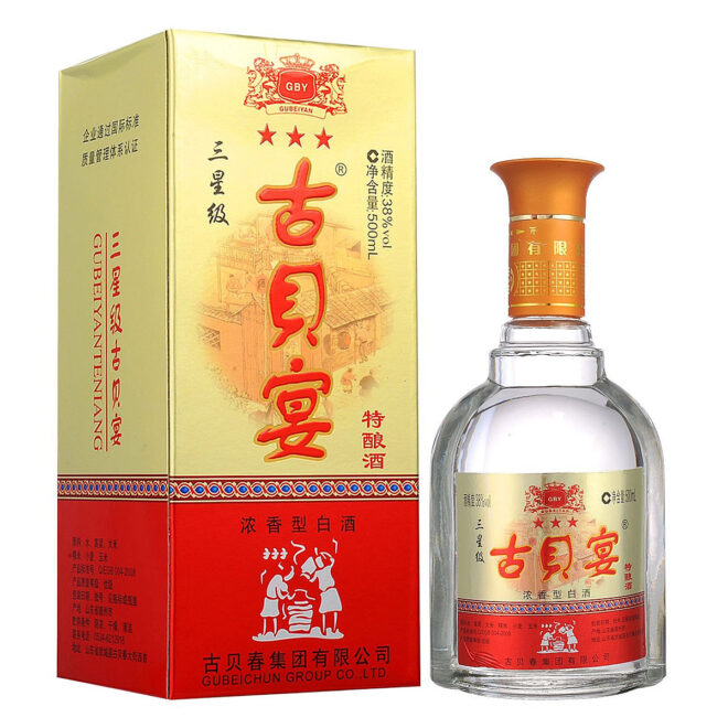 古贝春古贝宴38度500毫升（三星特酿） 产品图