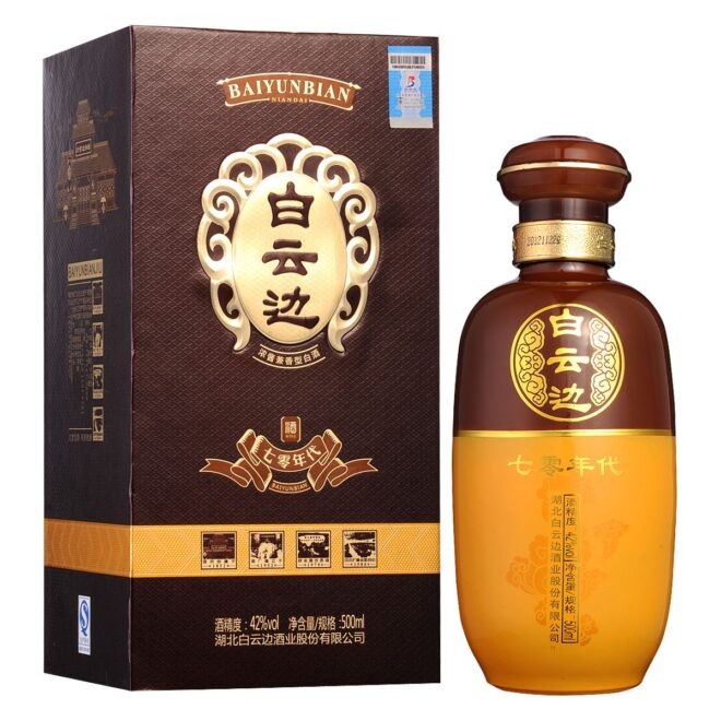 白云边七零年代42度500毫升 产品图