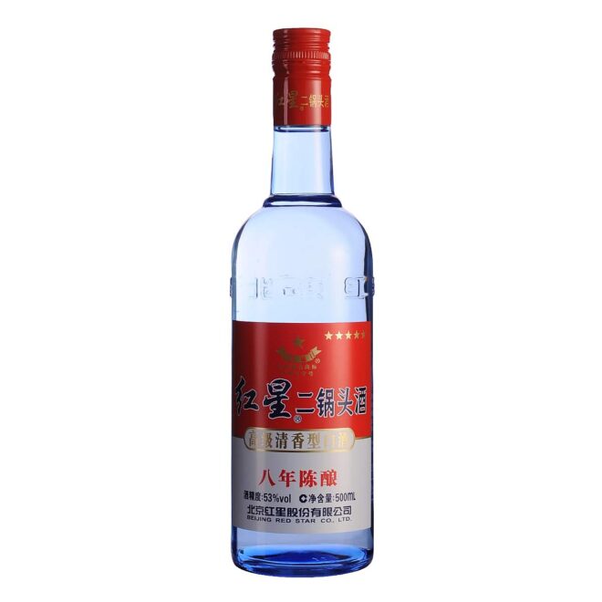 红星二锅头蓝瓶53度500毫升（500ml） 产品图
