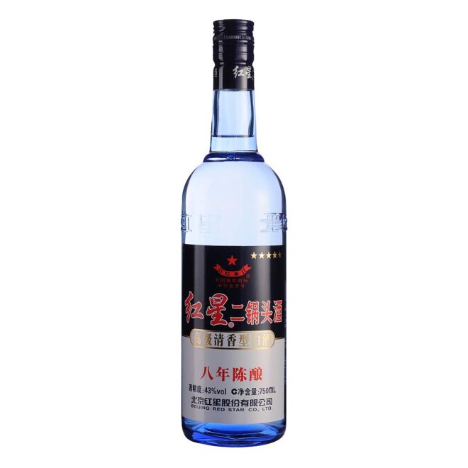 红星二锅头蓝瓶43度750毫升（750ml） 产品图