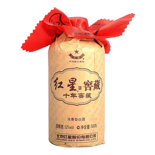 红星二锅头52度500毫升（十年窖藏） 产品图