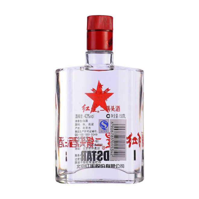 红星二锅头43度150毫升（苏扁）（150ml） 产品图