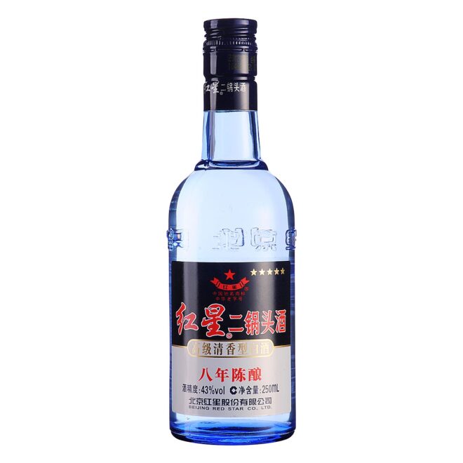 红星二锅头蓝瓶43度250毫升（250ml） 产品图
