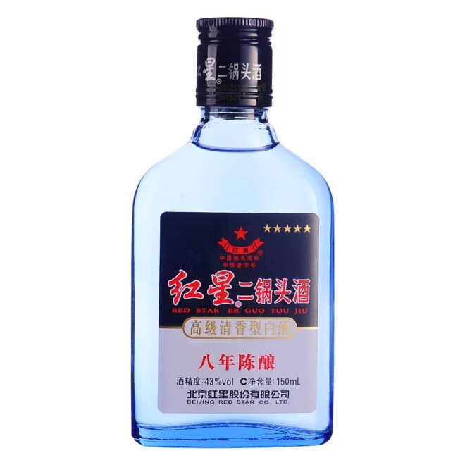 红星二锅头蓝瓶43度150毫升（150ml） 产品图