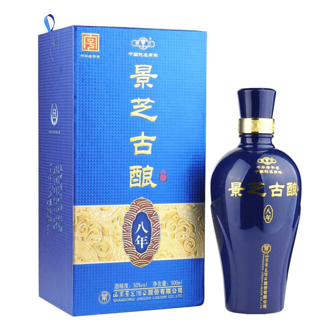 景芝8年50度500毫升（古酿） 产品图