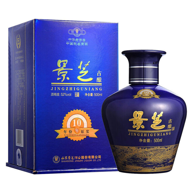 景芝十年古酿52度500毫升 产品图
