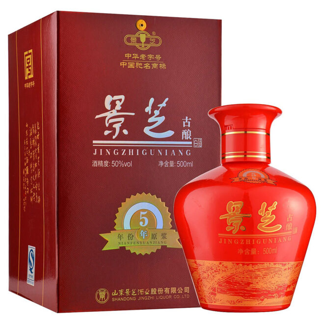 景芝古酿50度500毫升（五年原浆） 产品图