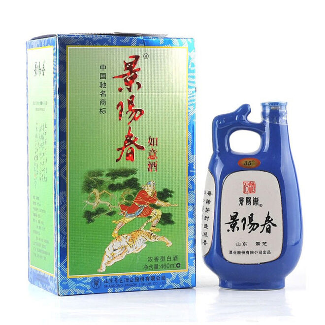 景芝景阳春35度460毫升（如意酒） 产品图
