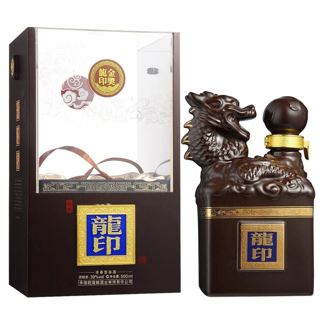 板城烧锅龙印39度500毫升（金奖龙印） 产品图