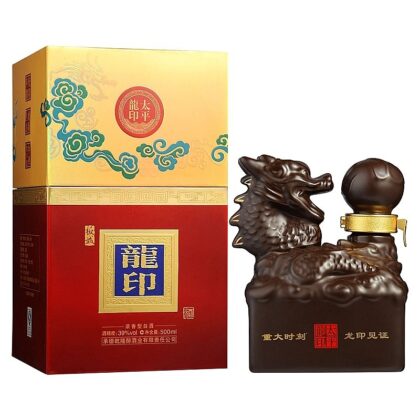板城烧锅龙印39度500毫升（太平龙印）