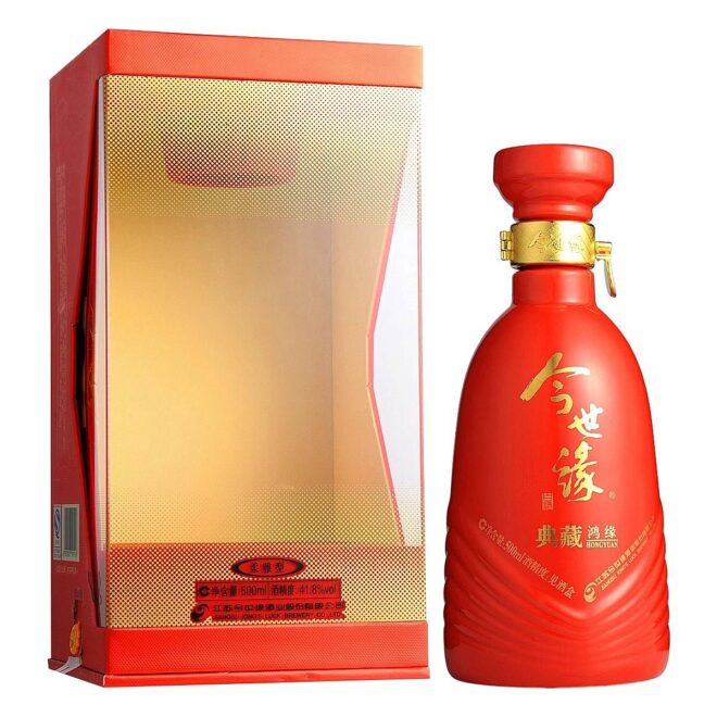 今世缘典藏41.8度500毫升（鸿缘） 产品图