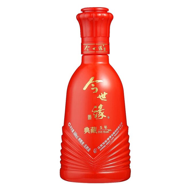 今世缘5年典藏40度500毫升（光瓶酒） 产品图