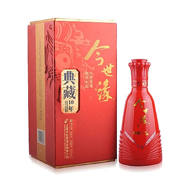 今世缘10年典藏40度500毫升（500ml） 产品图