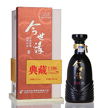 今世缘15年典藏52度500毫升（500ml） 产品图