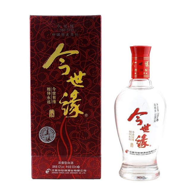 今世缘真酿42度500毫升（中档红） 产品图