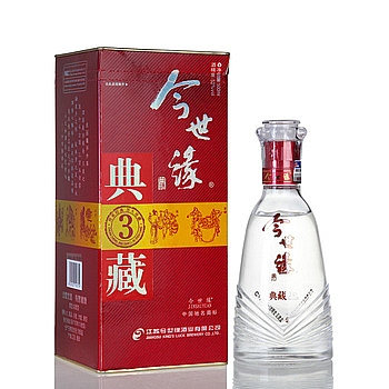 今世缘3年典藏52度500毫升 产品图