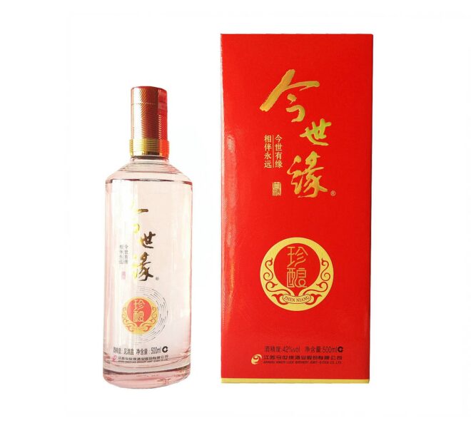 今世缘42度500毫升（珍酿红彩瓶） 产品图