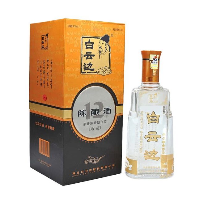 白云边12年陈酿42度500毫升. 产品图