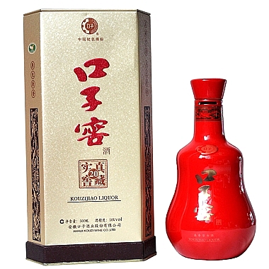 口子酒20年口子窖50度500毫升（真藏实窖）（500ml）