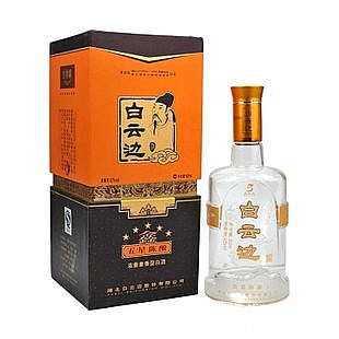 白云边星级53度500毫升（五星陈酿）（500ml） 产品图