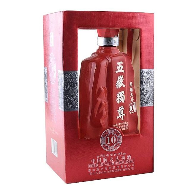 泰山10年五岳独尊酒52度500毫升 产品图