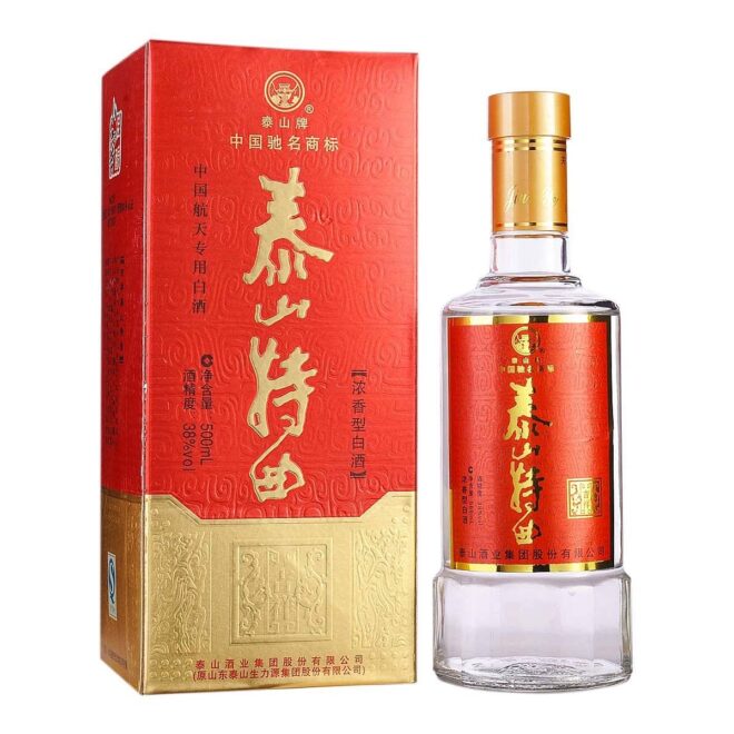 泰山泰山特曲38度500毫升（红吉祥） 产品图
